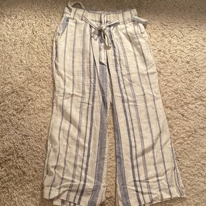 Wide Leg cropped pants